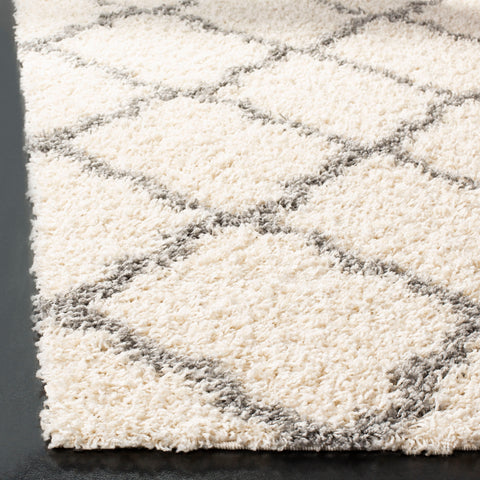 Daley Geometric Plush Shag Area Rug or Runner