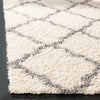 Daley Geometric Plush Shag Area Rug or Runner