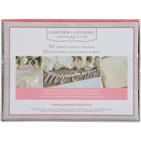 Thank You Cards, 50 Piece