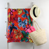 Beach Towel, Butterfly Print
