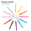 12 Pcs Colorful Ergonomic Crochet Hooks Set Soft Needles Crafts Sewing Knitting Hooks Tool