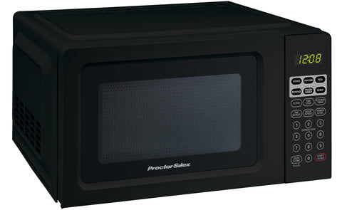  0.7 Cu.ft Black Digital Microwave Oven